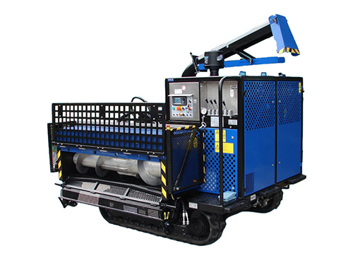 自動拉秧粉碎機